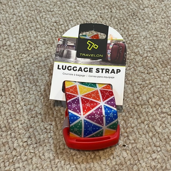 Travelon Other - Travelon Rainbow Triangle Luggage Strap